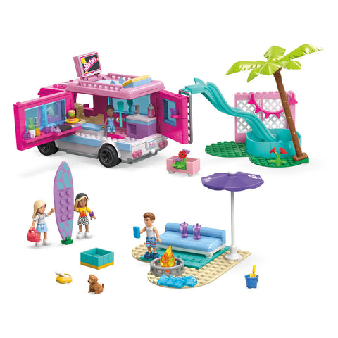 Barbie Droom Camper Avontuur Bouwset, 580dlg.