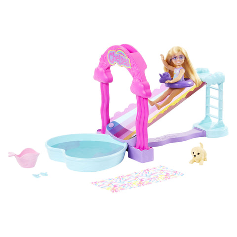 Barbie Chelsea Waterglijbaan Speelset