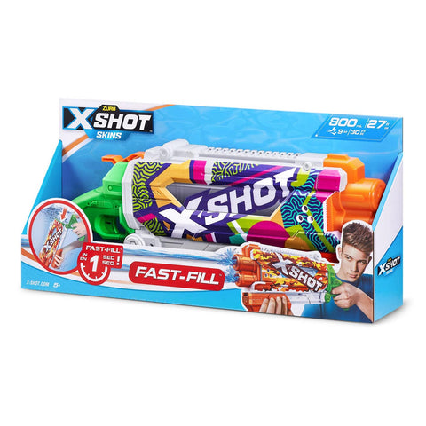 X-Shot Waterpistool Fast Fill Skins Pump Action, 500ml