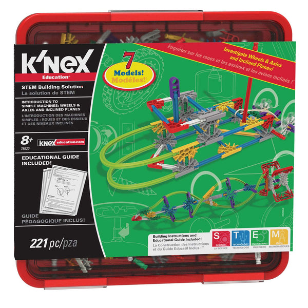 K'Nex Intro to Simple Machines - Wheels Axles Inclined Pla