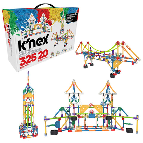 K'Nex Classic City Builders 20 Modellen, 325dlg.