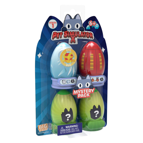 Pet Simulator Minifiguur 4-Pack