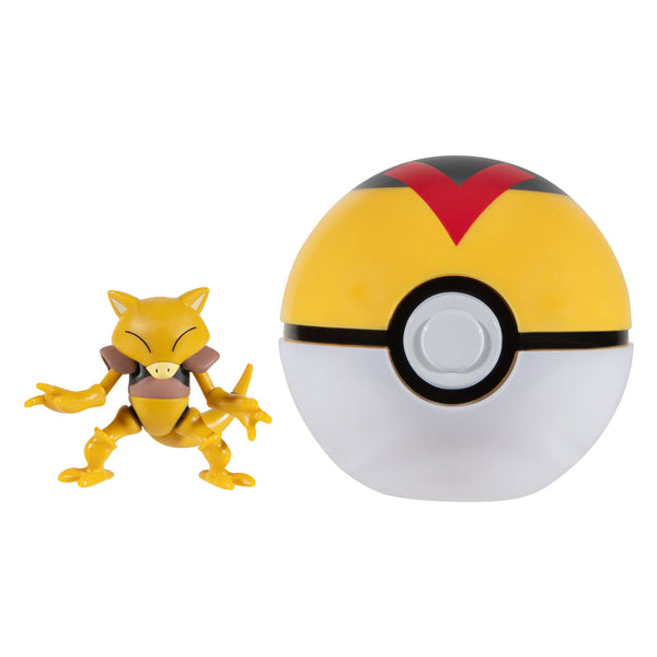 Pokémon Clip 'N' Go Abra en Level Ball Speelset, 2dlg.