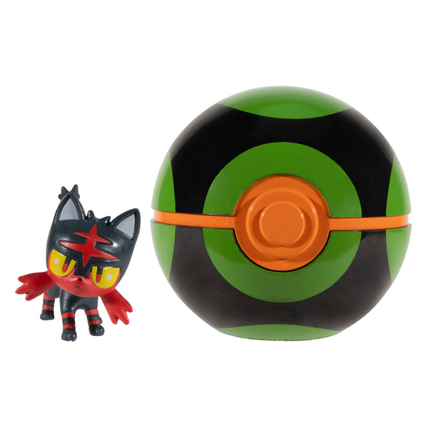 Pokémon Clip 'N' Go Liten Dusk Ball Speelset, 2dlg.