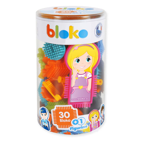 Bloko Nopper Bouwblokken met Figuur, 31dlg.