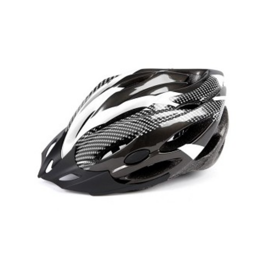 Helm Mirage 54-58cm (S M) carbon zwart-wit verstelbaar