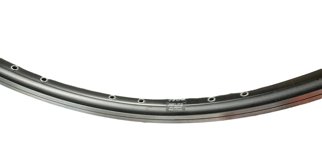 Mach1 velg 28 inch (gazelle) 36 gaats 2x18 zwart zilver