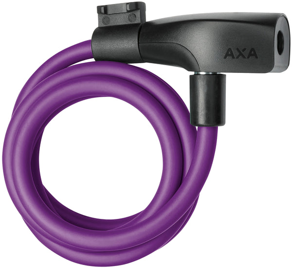 Câble antivol Axa Resolute 8-120 - violet royal