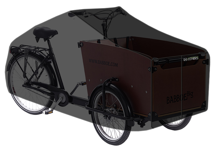 DS Covers Bakfietshoes Cargo 3-wiel grijs