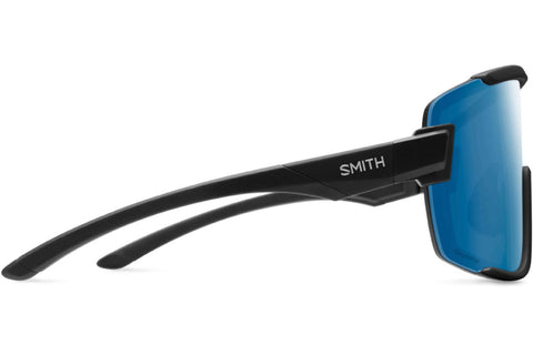 Smith - bril wildcat matte black chromapop polarized blue mirror