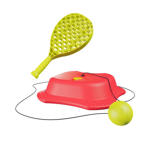 Reflex Tennistrainer met All Surface Basis Rood Geel