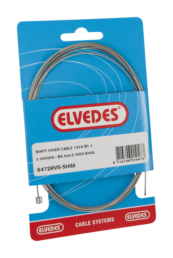 Binnenkabel Elvedes Schakel 2.25M 1.1Mm Shimano Rvs