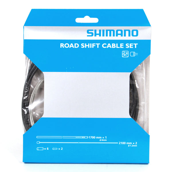 Versnellingkabelset Shimano SIS40 Race - zwart