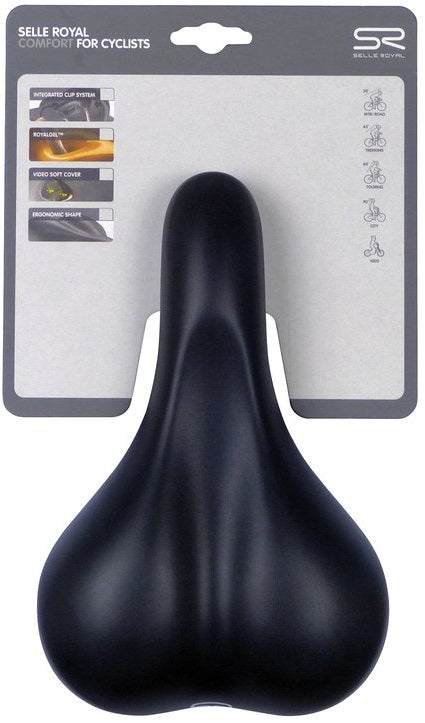 Fietszadel Selle Royal Country Men - zwart