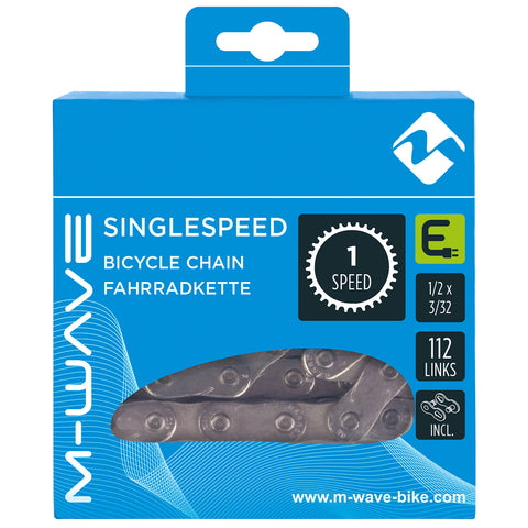 Fietsketting M-Wave single speed naafversnelling E-bike - 112 schakels