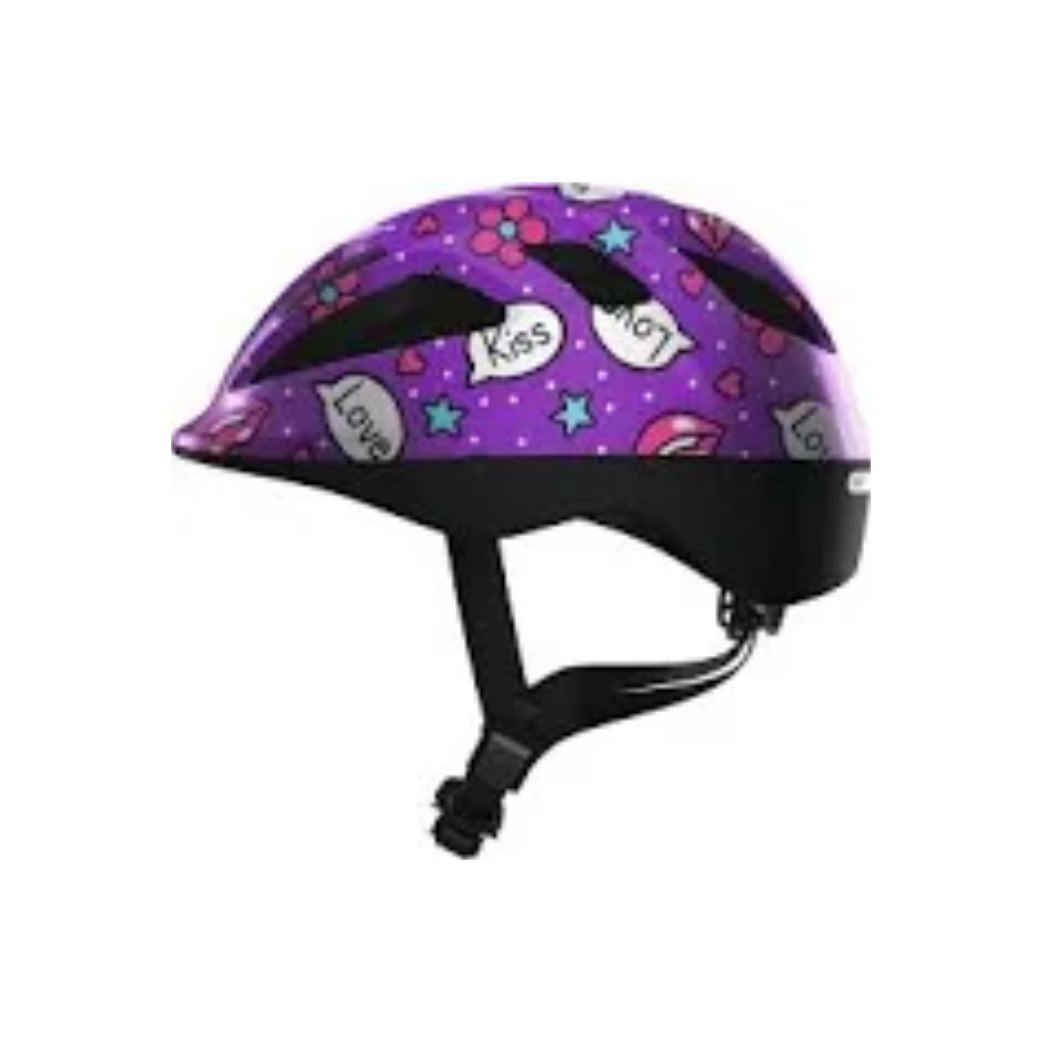 Abus Helm Smooty 2.0 purple kisses M 50-55 cm