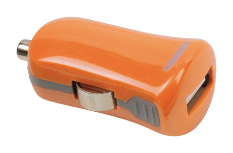 Valueline Valueline Vlmp11950o Usb-autolader Usb A Female 12v-autoaansluiting Oranje