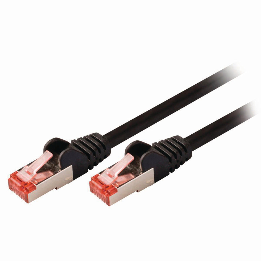 Nedis CCGP85221BK05 Cat6 S ftp-netwerkkabel Rj45 Male Rj45 Male 0,5 M Zwart