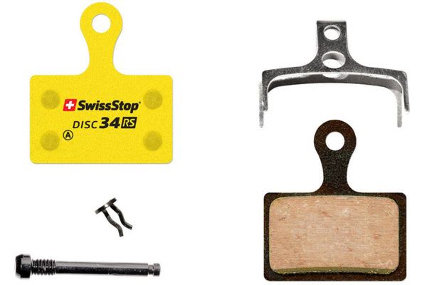 Swissstop - remblok set disc 34 rs - shimano, trp, tektro, rever