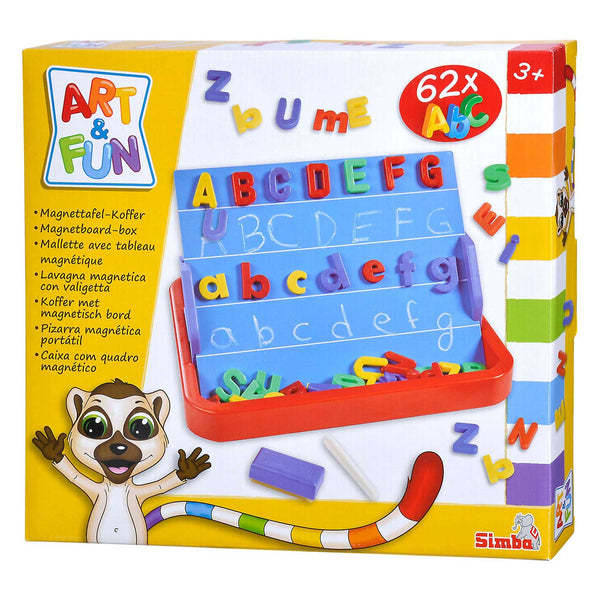 Art Fun ABC Magnetisch Bord in Koffer