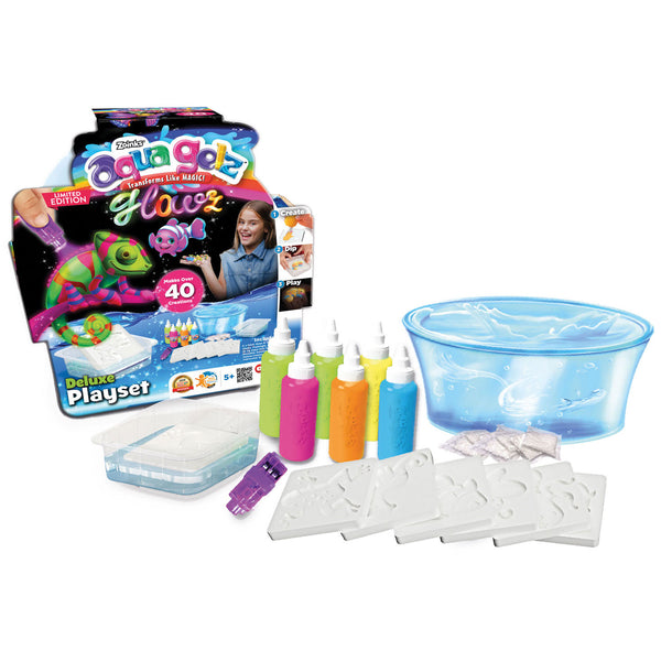 Aqua Gelz Deluxe Glow in the Dark Speelset