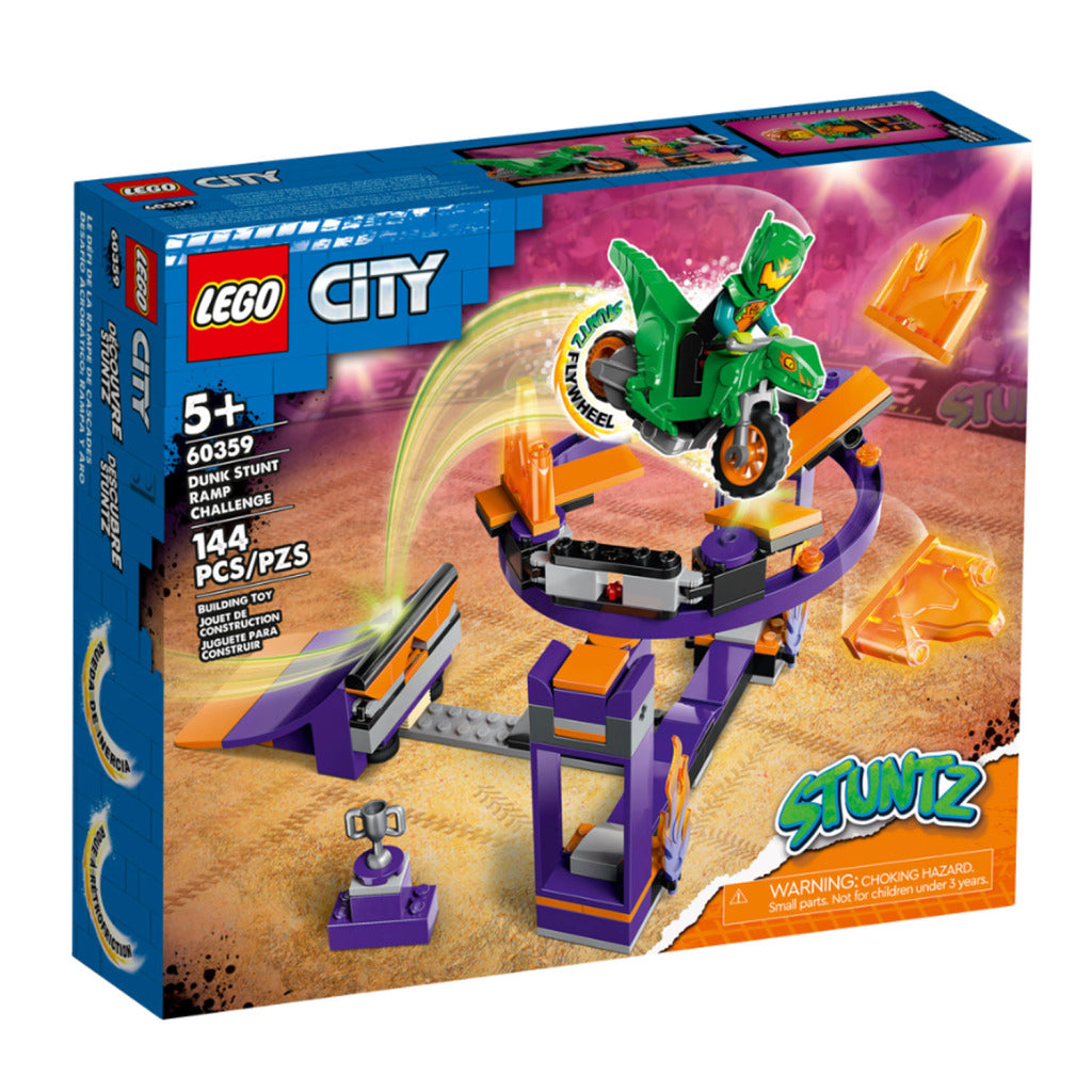 LEGO City 60359 Uitdaging: Dunken met Stuntbaan