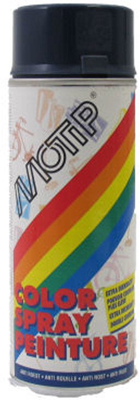 Spuitbus Motip 400 ml - staalblauw