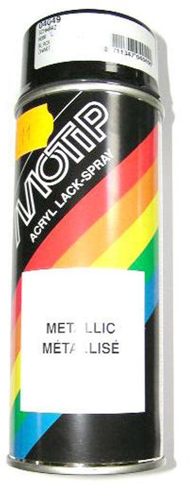 Aérosol 400ml Métallisé-Noir