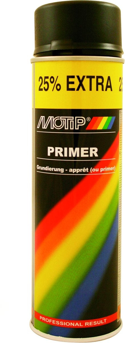 Spuitbus 500ml Primer Zwart