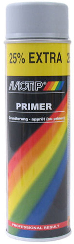 Spuitbus Motip 500ml Primer Grijs