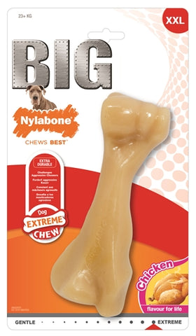 Nylabone power chew harde bijters kipsmaak