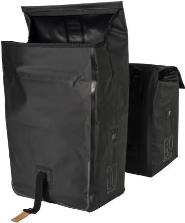 Sac double Basil Urban Dry 50 litres noir solide 17659