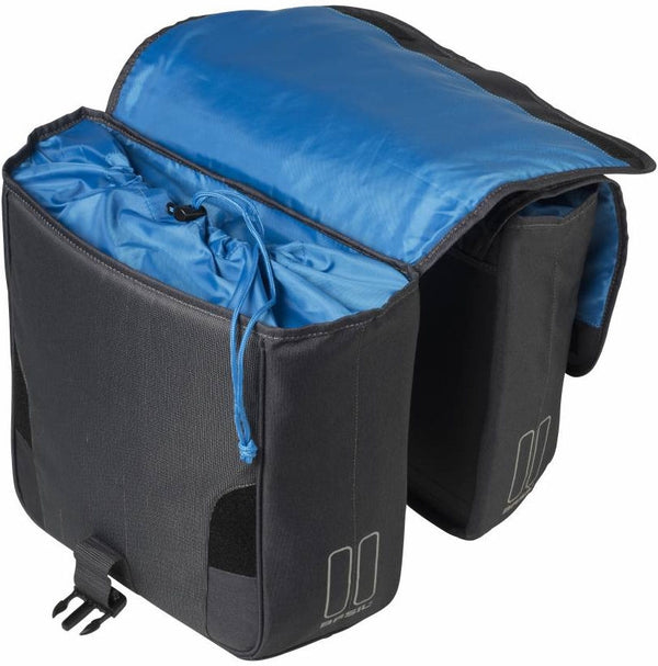 Basil design-double bag Sport 32l graphite