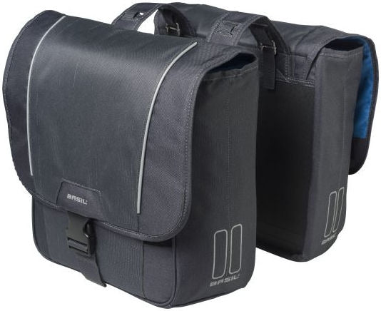 Basil design-double bag Sport 32l graphite