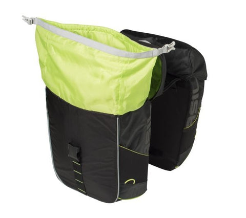 Basil Miles Sac double sac double 32L Lime noire 17751