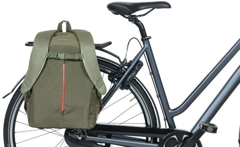 Basil B-Safe Commuter sac à dos femmes Nordlicht 13L vert