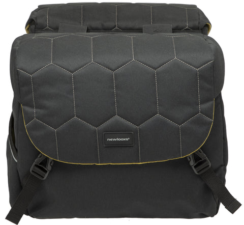 New Looxs Mondi Joy Quilted 38L dubbele tas zwart