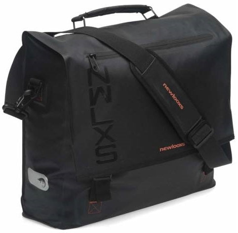 Newlooxs Messenger 15L waterd. sac pour ordinateur portable simple take off noir