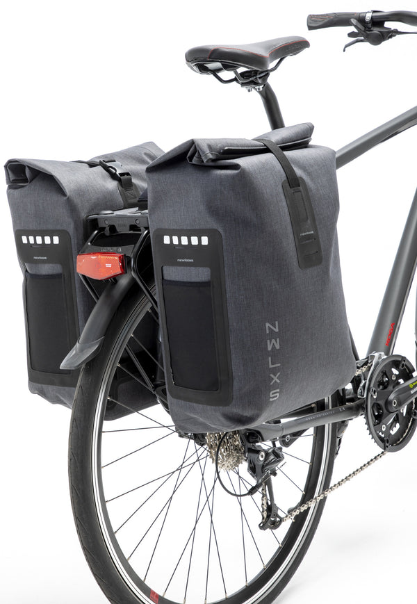 New Looxs Varo Double Pannier 40L RackTime dub.tas afn.grijs