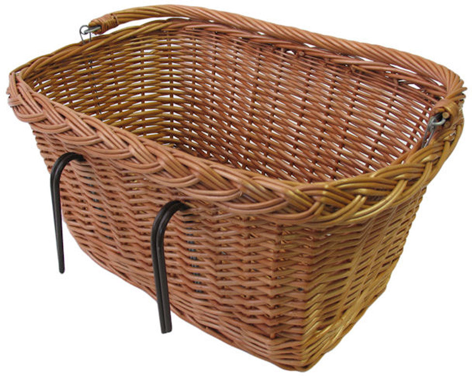 Rieten mand Basil Davos 46 x 29 x 22 cm - naturel