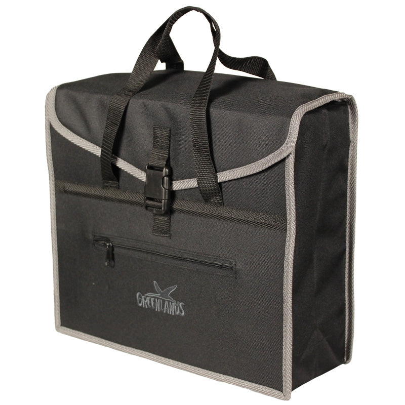 Fietstas Greenlands City Shopper 20 liter 37 x 33 x 14 cm - zwart