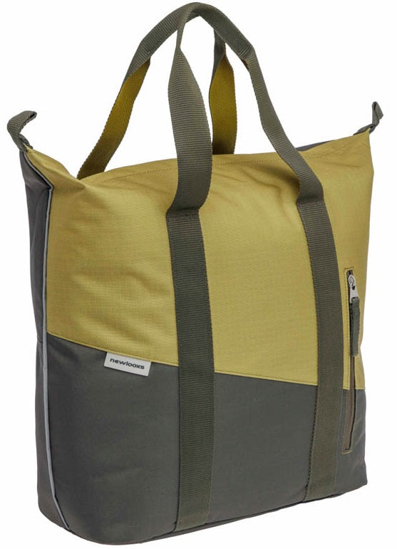 New Tas New Kota Shopper | Oslo | Olijfgroen Geel | 24L