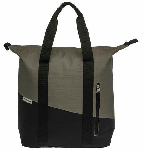 New Tas New Kota Shopper | Oslo | Zwart Groen | 24L