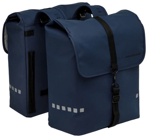 New Looxs dubbele tas Odense 39l polyester donkerblauw