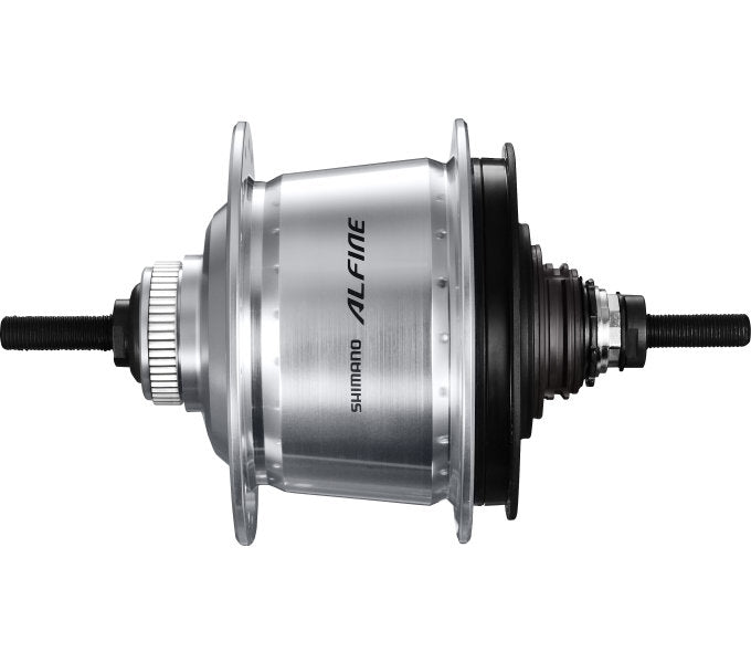 Versnellingsnaaf Shimano Alfine SG-S7001 8 speed - voor schijfrem - 36 gaats - zwart