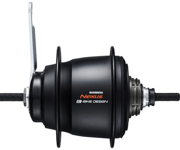 Versnellingsnaaf Shimano Nexus 5 SG-C7000-5 met terugtraprem - 36 gaats - zwart