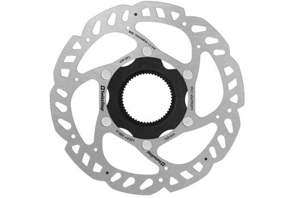 Swissstop - remschijf catalyst one centerlock 140mm