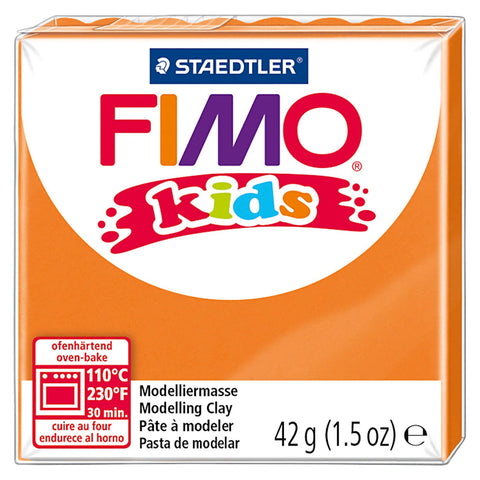 FIMO Kids boetseerklei, Oranje, 42 gr