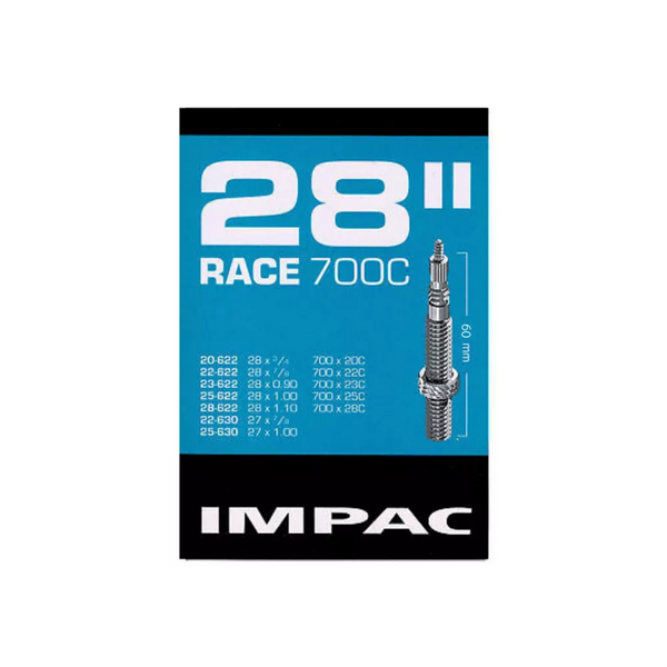 Impac Binnenband (by Schwalbe) SV28 Race, 28x1 ETRTO 20 28-622 630, Ventiel: Frans 60mm