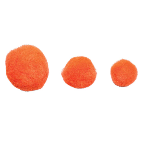 Colorations - Pom Poms Oranje, 100st.